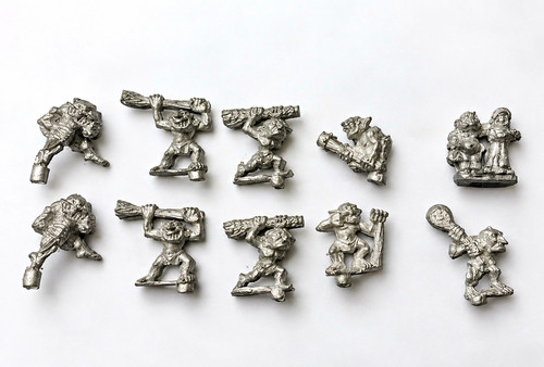 10x alte warhammer snotlings - warhammer,